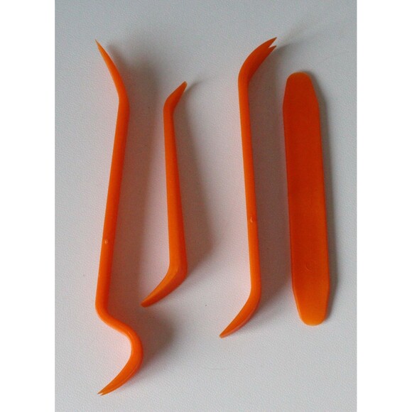 4Pc Car Door Trim Removal Tools Auto Panel Clip Dash Interior Body Open Pry Kit - Picture 3 of 3